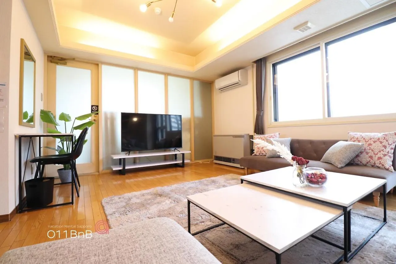 Apartment Nk Bld7F Sapporo 3Ldk 3Br 1 Floor 1 Room